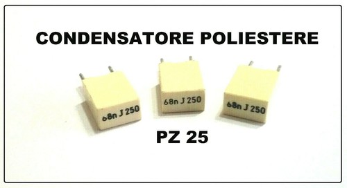 Condensatore poliestere - pz,