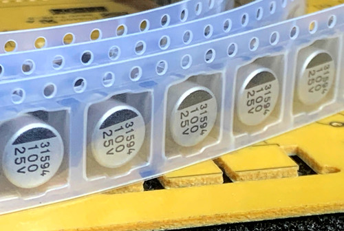 100uf 25v smd samwha - 100uf,