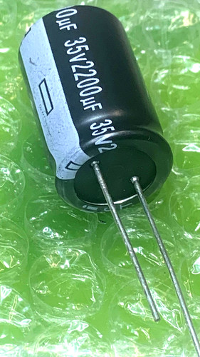 2200uf 35v 105 aishi - 105°c,