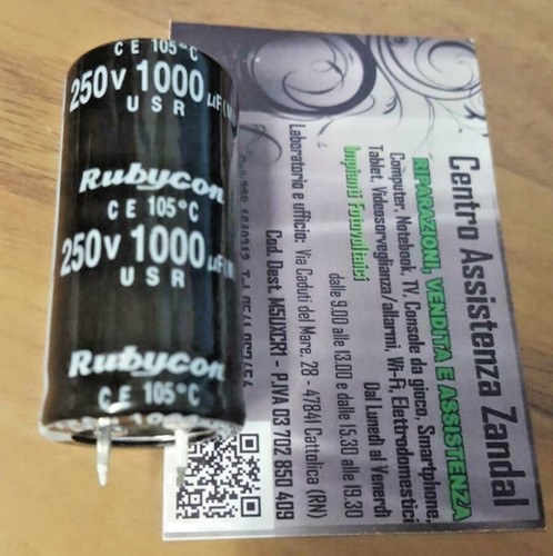 Condensatore elettrolitico - 1,