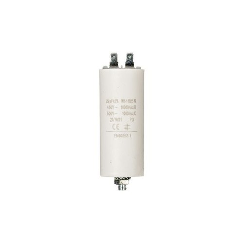 Condensatore 25uf 450v con - 450v,